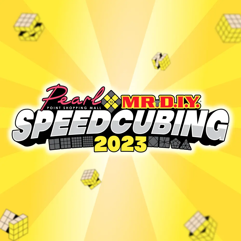PPSM x MR.DIY Speedcubing 2023 Cover